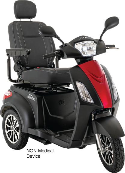 BAJA RAMPTOR 2 - 3 WHEEL BLACK/RED Product Image