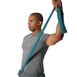 Image of the Stamina and Strength band in blue. Product Image