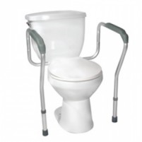 Toilet Safety Frame with Height and Width Adjustable Arms